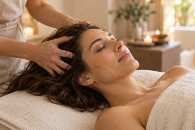 Peppermint Scalp Massage