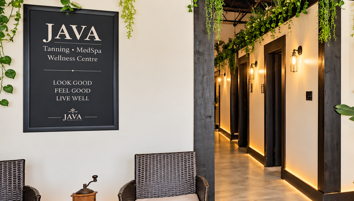  -  JAVA Tanning • MedSpa • Wellness Centre