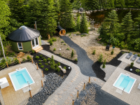 Aerial View of Oasis et Spa du Capitaine -  Oasis et Spa du Capitaine
