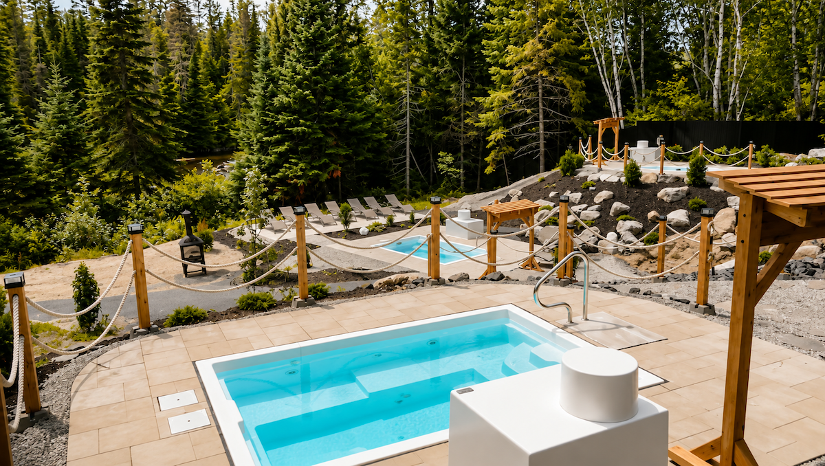 Yurt Interior – Oasis et Spa du Capitaine -  Oasis et Spa du Capitaine