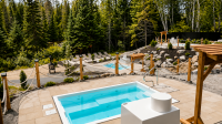 Yurt Interior – Oasis et Spa du Capitaine -  Oasis et Spa du Capitaine