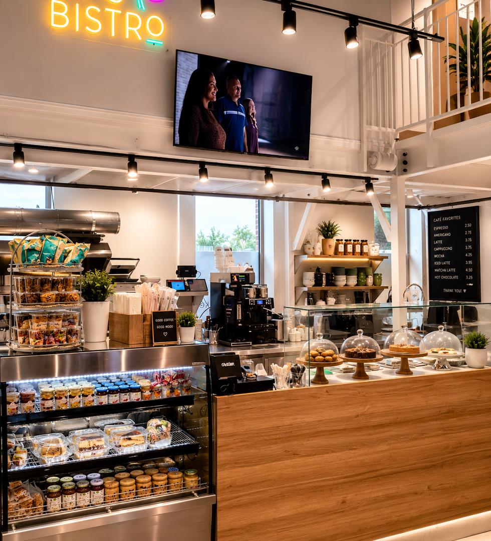 Bistro counter at Deauville - Deauville Salon & Spa
