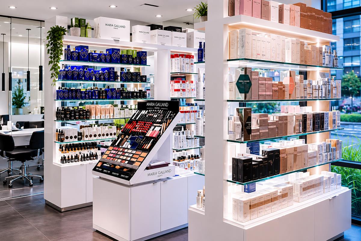 Skincare and makeup boutique at Infinima Spa - Infinima Spa Ch Ste-Foy