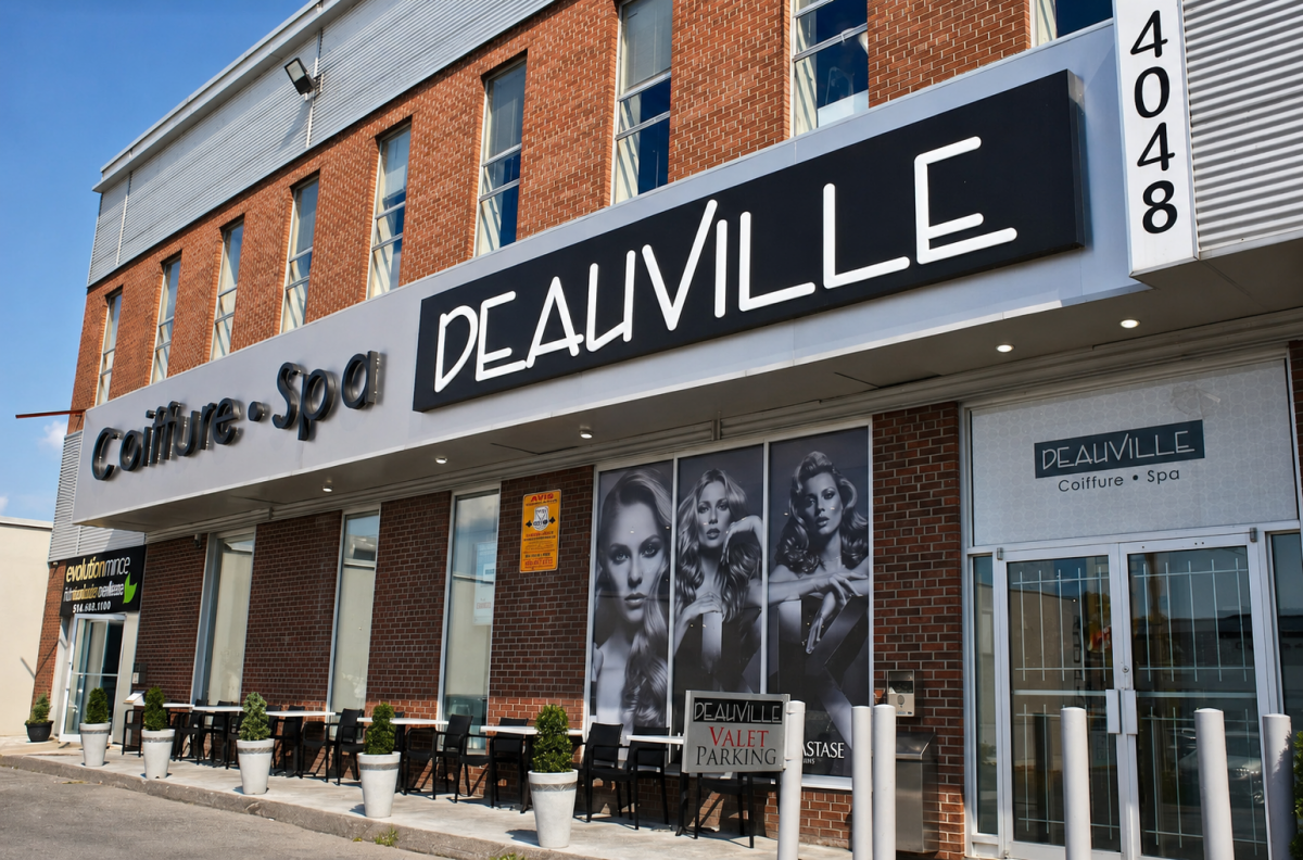 Deauville Salon and Spa exterior in Montreal - Deauville Salon & Spa