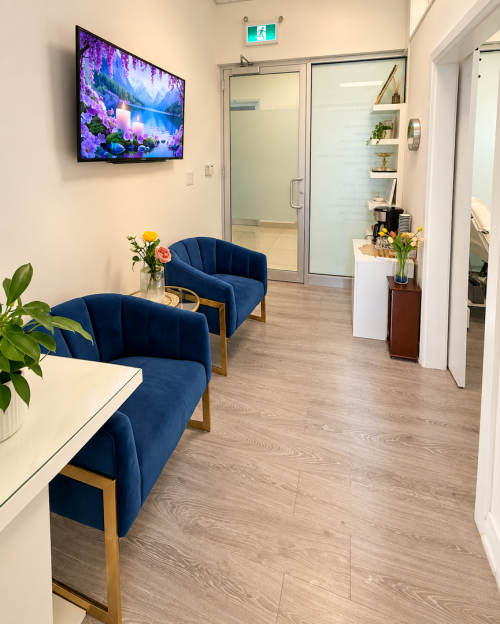 Sahar Cosmetic Clinic – Reception Area - Sahar Cosmetic Clinic