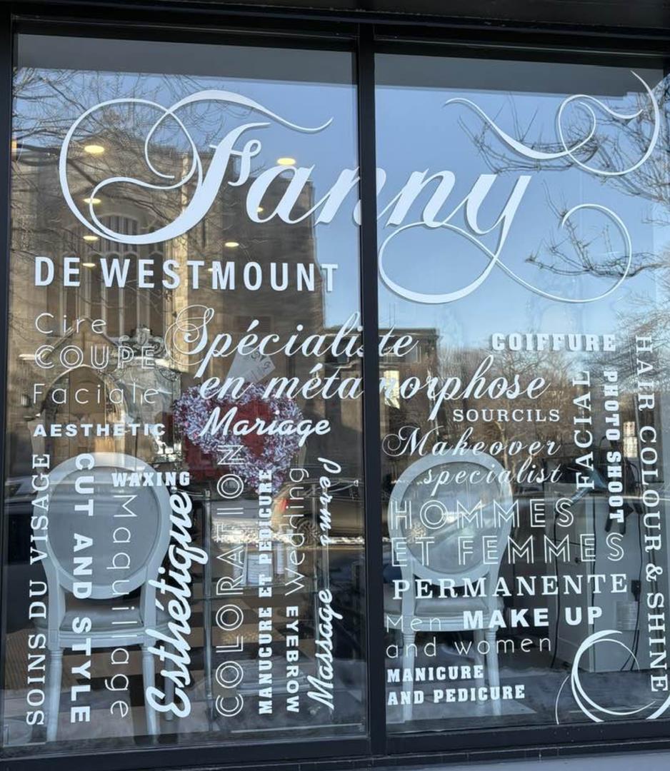 Fanny de Westmount storefront - Fanny Of Westmount