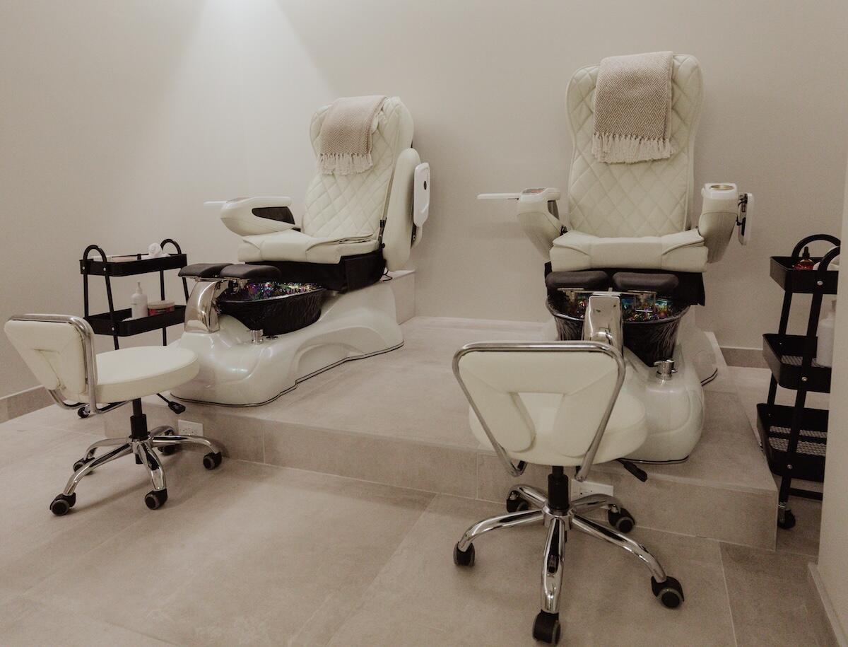 Pedicure Area at Amerispa Le Westin Tremblant - Amerispa Le Westin Tremblant