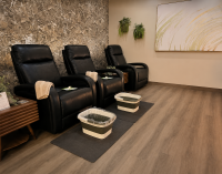 Lymphatic Drainage Treatment Area - THE SALT CABIN Wellness Spa