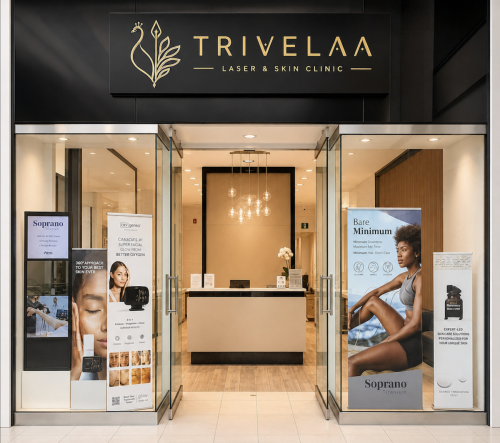 Trivelaa Laser & Skin Clinic Entrance - Trivelaa Laser & Skin Clinic