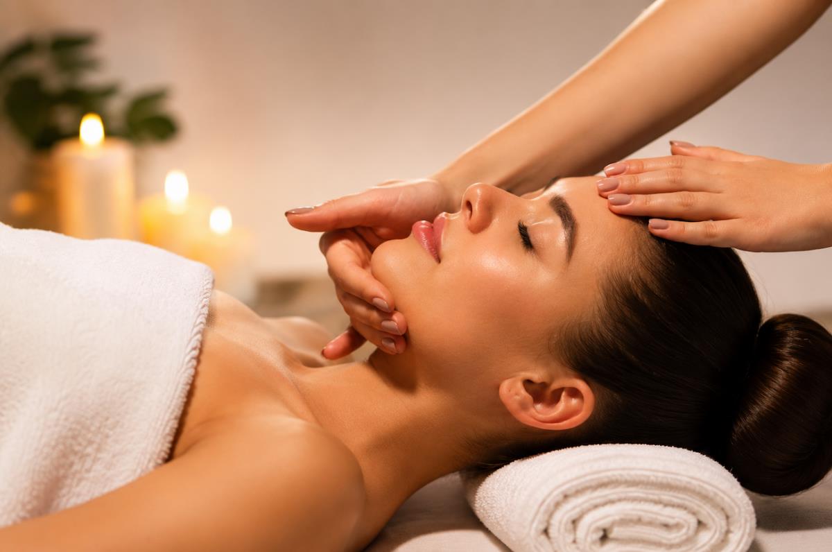 Relaxing facial massage - Benelo Spa