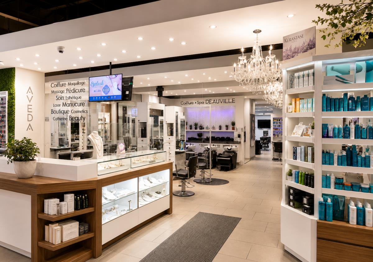 Beauty and hair care boutique at Deauville - Deauville Salon & Spa