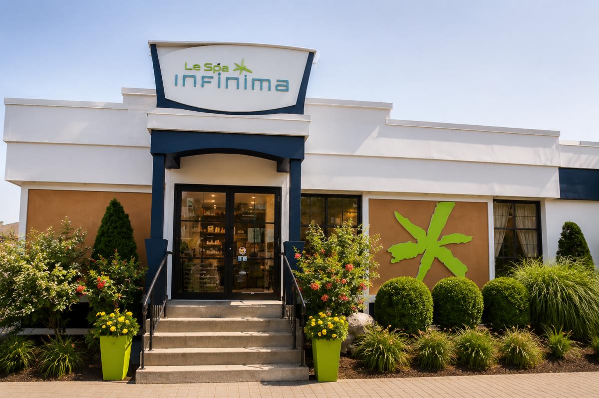 Infinima Spa exterior in Quebec City - Infinima Spa Ch Ste-Foy