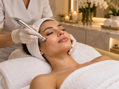 Microdermabrasion with Collagen Mask