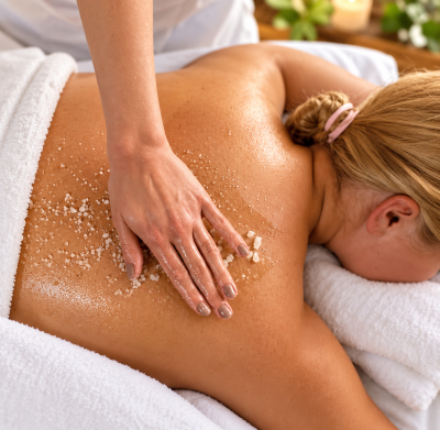 Organic Body Scrub and Massage Organic Body Scrub and Massage